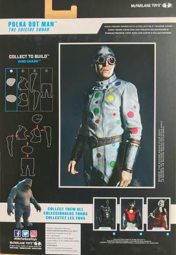 Figura Dc Multiverse Polka Dot Man Escuadron Suicida Mcfarla