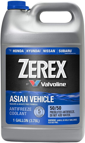 Refrigerante Valvoline Zerex Antifreeze 50/50 Azul