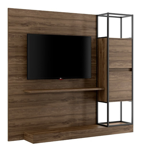 Centro De Entretenimiento Tv 60 Home Design Legno Negro Mate