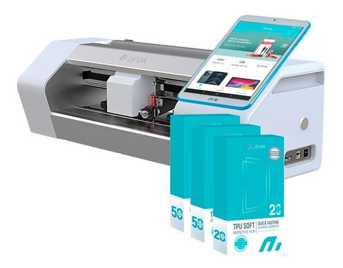 Máquina Plotter Corte Devia Láminas Hidrogel (v2 Hasta 12 Pu