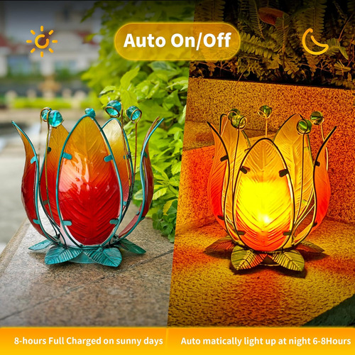 Linterna Solar Al Aire Libre, Impermeable, Decoración De Jar