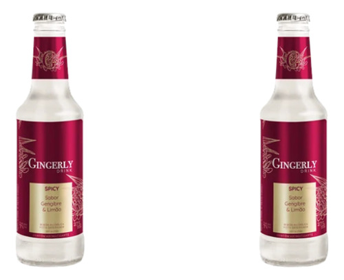 Kit 2x Gingerly Drink Spicy 275 Ml