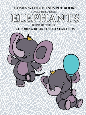 Libro Coloring Book For 4-5 Year Olds (elephants) - Patri...