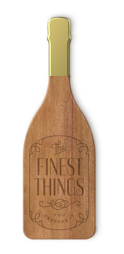 Tabla De Queso De Madera De Acacia Con Cuchillo De Fred Cham