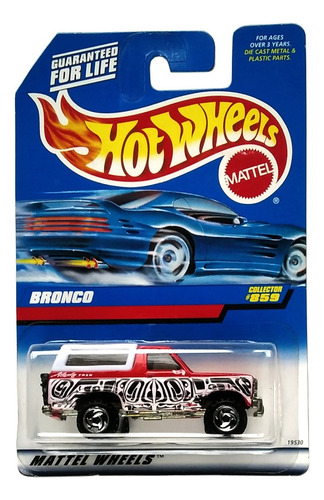 Hot Wheels Ford Bronco Mainline Año 1998