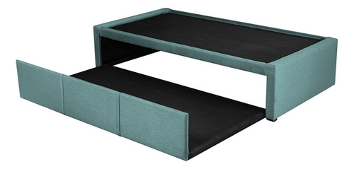 Cama Doble Individual Azul | Atlas Cama Doble Azul