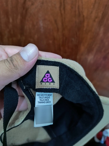 Gorra Nike Acg Aw84 Original Beige Regulable Lisa (Usado)