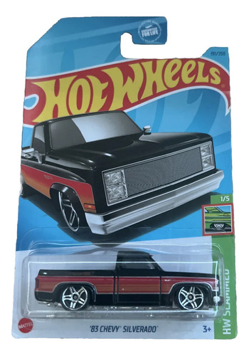 Hot Wheels - 1/5 - '83 Chevy Silverado - 1/64 - Hkj06