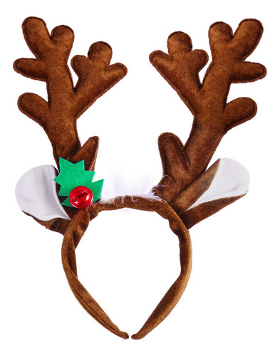 A. Diadema De Reno Navideño Para Niños, 1 Unidad
