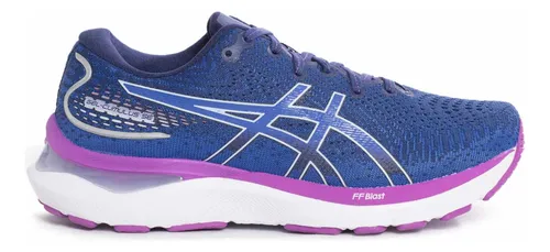 Zapatillas running mujer asics gel-nimbus 24 rosada oferta en Sparta