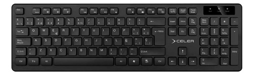 Teclado Alámbrico Moderno Celer Cl-kbu500 Usb Teclado Negro Idioma Español Latinoamérica