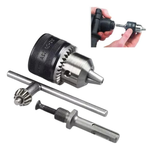 Mandril Para Furadeira Adaptador Martelete Makita Bosh Sds