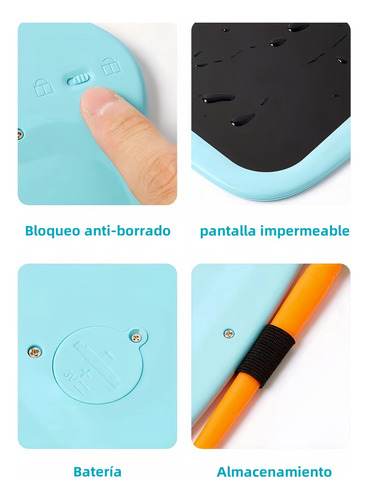 Tableta Lcd De Bloc De Notas Y Escritura Para Niños