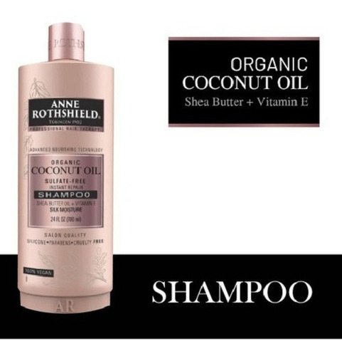 Anne Rothshield Shampoo Limpio Aceite De Coco