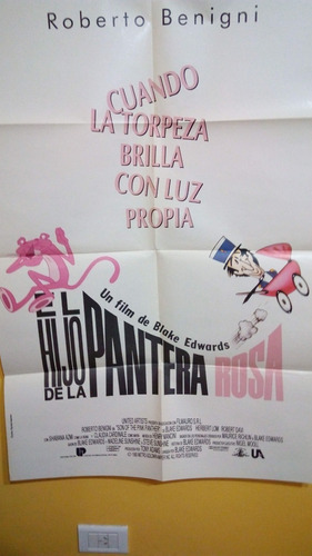 Poster Pelicula * El Hijo De La Pantera Rosa - 1993 Original