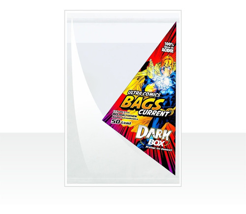 Comics Bags (bolsa Para Comics) Ultra!! Dc Marvel X50 U