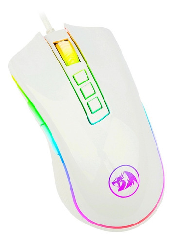 Mouse gamer Redragon Cobra White M711-W white