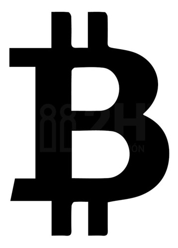 Cuadro Logo Criptomoneda Bitcoin Con Pega Fácil | Decoración