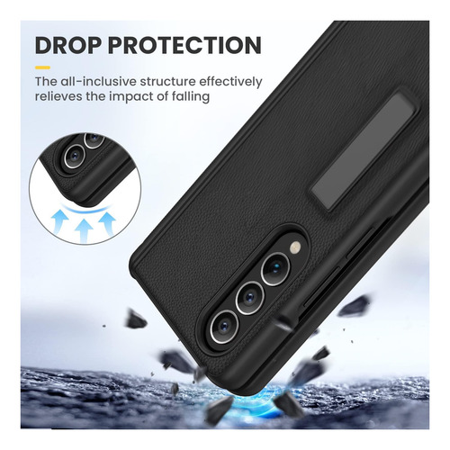 Ruky Para Samsung Galaxy Z Fold 4 Funda Con Protección De De