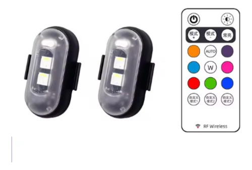 Luces Estroboscópicas Para Motocicletas, Bicicletas, Dron.