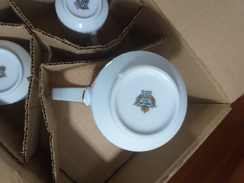 Porcelana Tsuji Juego De Café 9 Piezas Industria Argentina