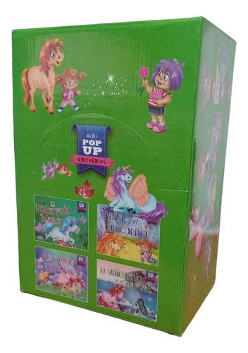 Mini Pop Up Unicornios - Caja Exhibidora (display), De No Aplica. Editorial Guadal En Español