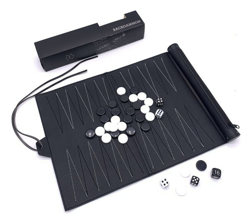 Juego De Mesa Juegos De Backgammon De Viaje Enrollab Fr80jm