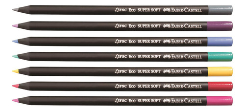 50 Colores Lápices Super Soft Faber Castell