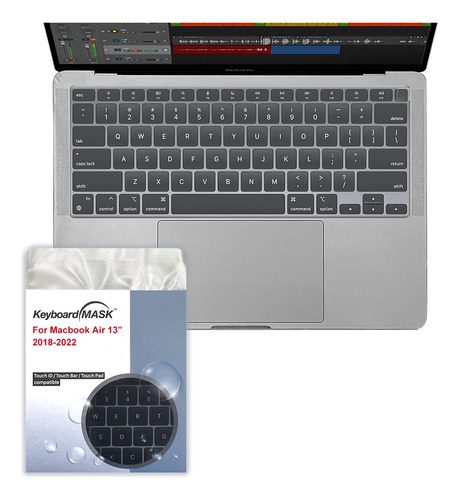 Keyboardmask Para Macbook Air 13 Cubierta Completa Con Acaba