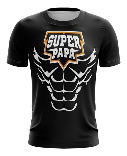 Playera Sublimada Súper Papá 