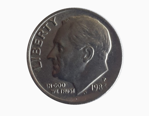 Moneda Estados Unidos 1983 1 Dime