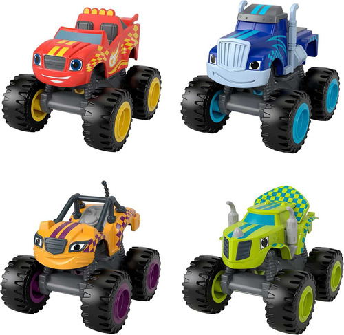 Fisher-price Blaze And The Monster Machines Racers Paquete