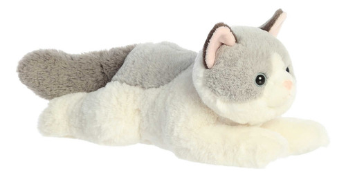 Peluche Aurora Flopsie Gato Ragdoll Nico Gatito Felino Beige