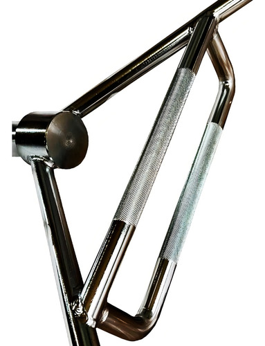 Barra Hexagonal Trap Bar Olimpica Peso Muerto Cromada 50mm