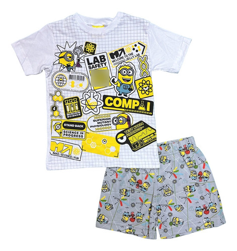 Conjunto De Pijama Minions Para Niños Diferentes Diseños 