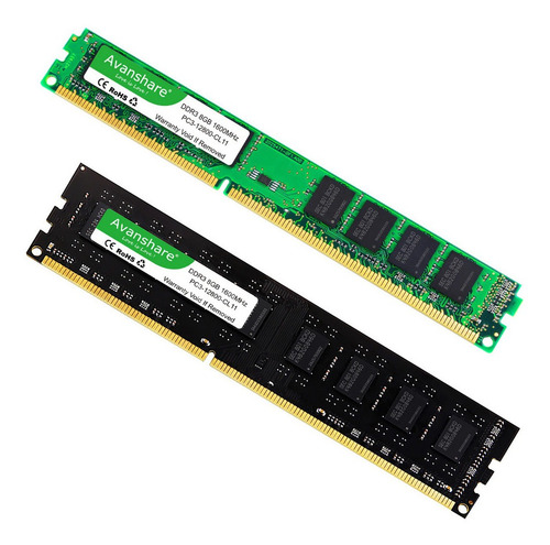 Imagem 2 de 4 de Memória Ram 8gb Ddr3 1600mhz