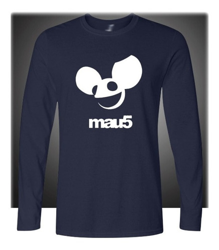 Playera Camiseta Manga Larga Deadmau5 Dj Unisx + Regalo