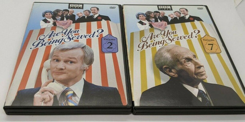 Are You Being Served? Volume 2 &7 (dvd, Bbc Video, Wb) Ccq