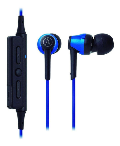 Audífonos Inalámbricos Ath-ckr35btbl Audio Technica Color Azul