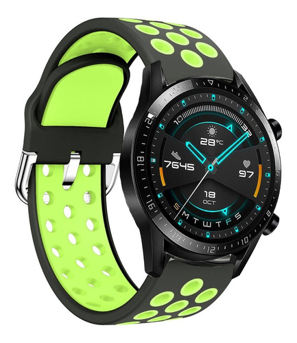 Correa Transpirable Sport Compatible Con Huawei Watch Gt2 46