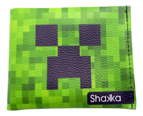 Billetera Shakka Minecraft Creeper Muy Lejano