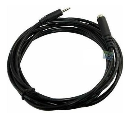 Imagen 2 de 2 de Cable Extension 1.5 Mts Miniplug 2.5mm 4 Polos Audio Video