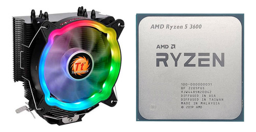 Procesador Amd Ryzen 5 3600 3.6ghz 6core 32mb 65w Am4 C/cool