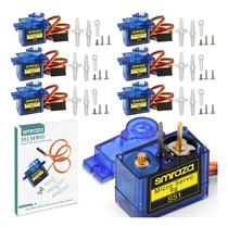 Comprar Micro Servo Motor Smraza Sg90 9g Metal Gear Para Arduino (6