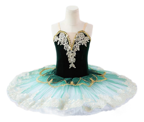 Vestido De Ballet Con Falda Tutú Para Niños, Diseño De Lago