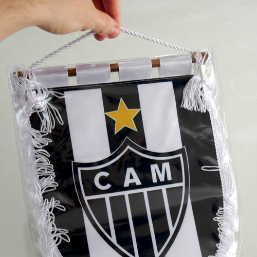 Flâmula Atlético Mineiro Cor Preto/branco