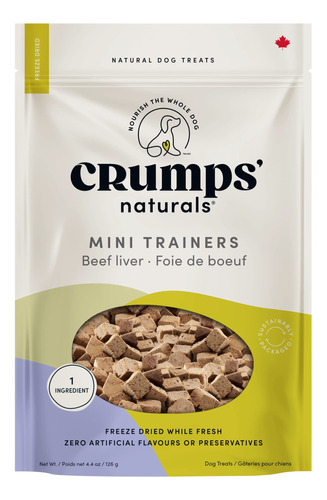 Crumps' Naturals Mt-fd-105 Mini Tenis De Hgado De Carne Liof