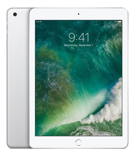 iPad Apple 6ª Generación 2018 A1893 9.7" 128GB silver com memória RAM 2GB