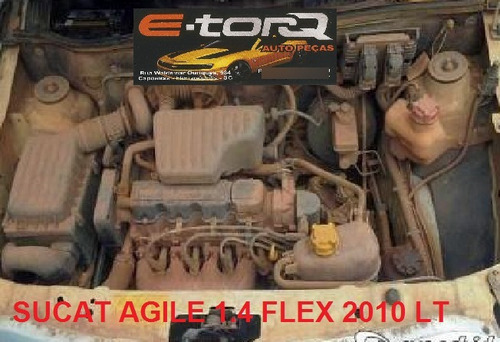 Imagem 4 de 6 de Sucata Chevrolet Agile 1.4 Lt 2010 Flex Completo