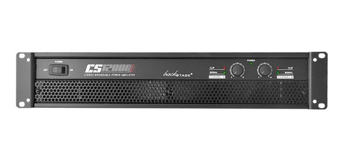 Amplificador Poder Backstage Cs12000 Y Msi Color Negro Potencia De Salida Rms 1000 W